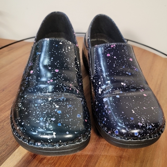 Spring Step Manila Clogs Women's Shoe Size 8.5 Patent Leather Work Multicolor - Picture 13 of 17